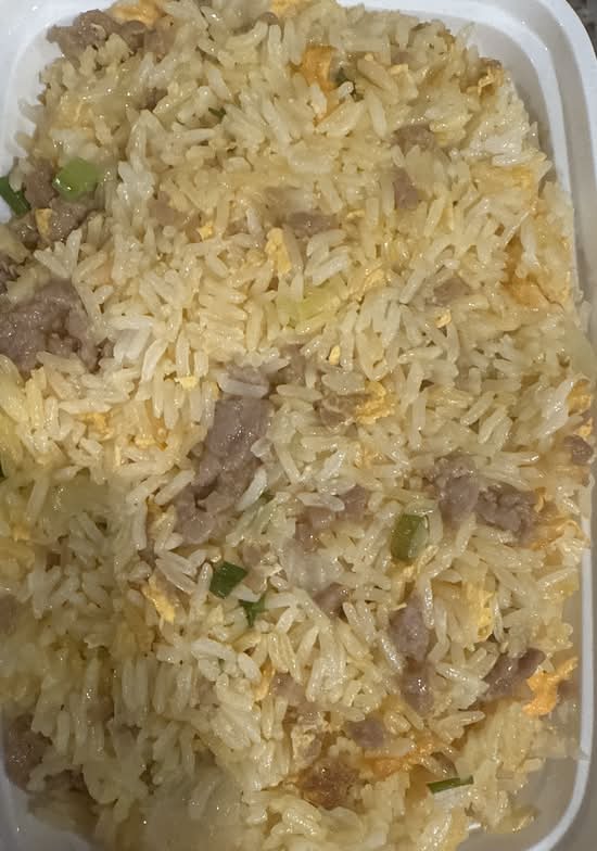 110. Minced Beef Fried Rice 生炒牛肉飯